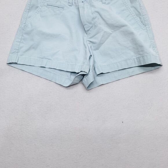 Gap Light Wash Casual Button Zip Chino Short Shorts Womens Size 00 Blue - Picture 5 of 9